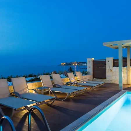 Iris Luxury Beach Front Residence With Pool & Bbq, By Thinkvilla Rethymno Exterior foto